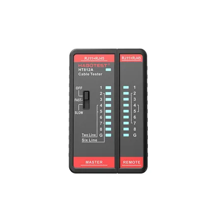 Network cable tester Habotest HT812A  RJ45/RJ14/RJ12/RJ9